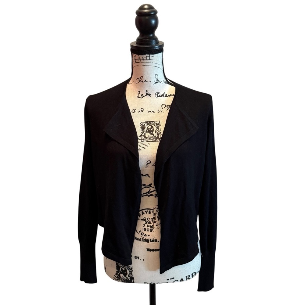 Express Cardigan Sweater Open Front Black Size Small NWT Lightweight